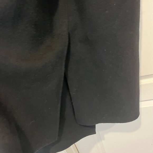 GENTLE HERD - women’s wool black coat / size 2x - Picture 6 of 9